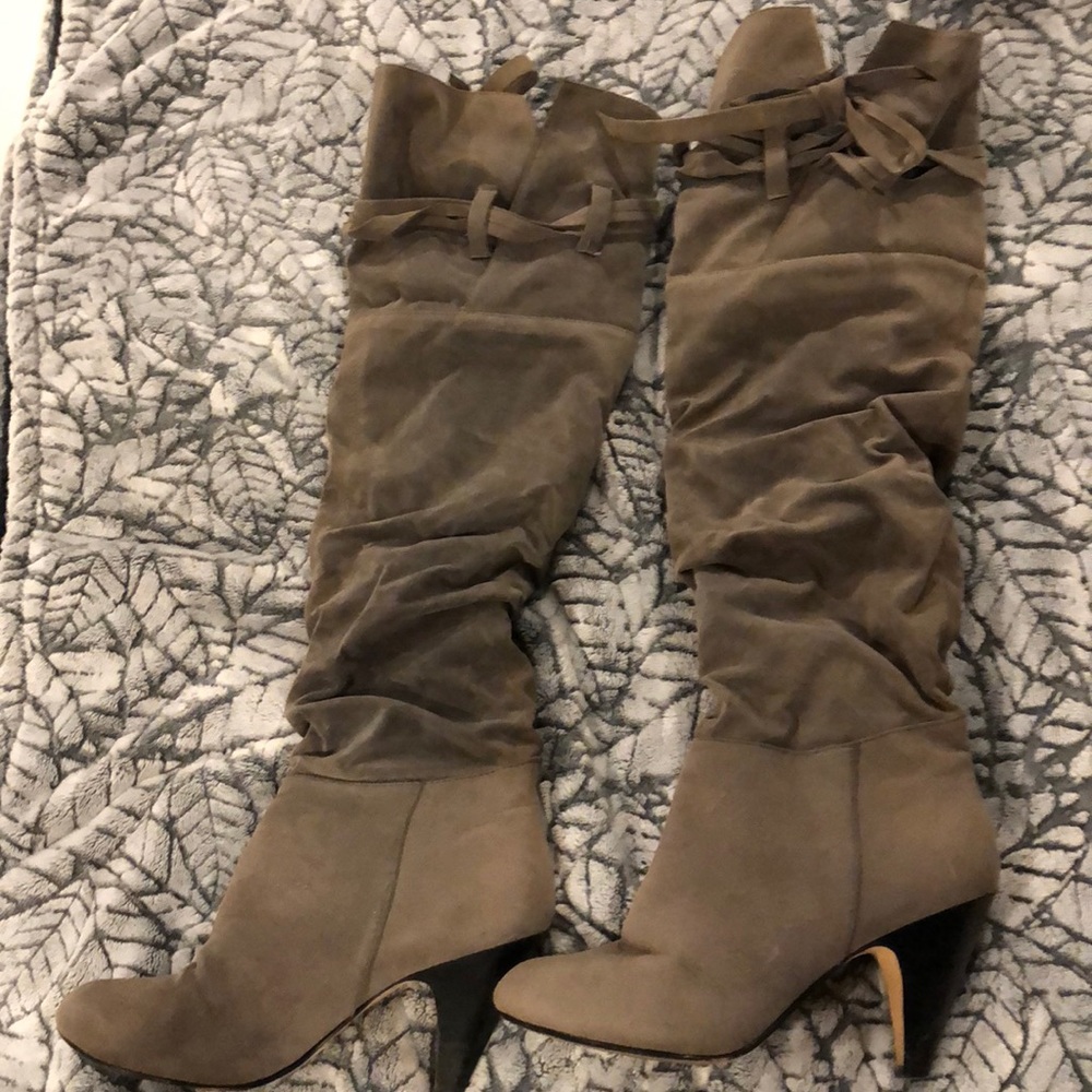 Faux Suede boots